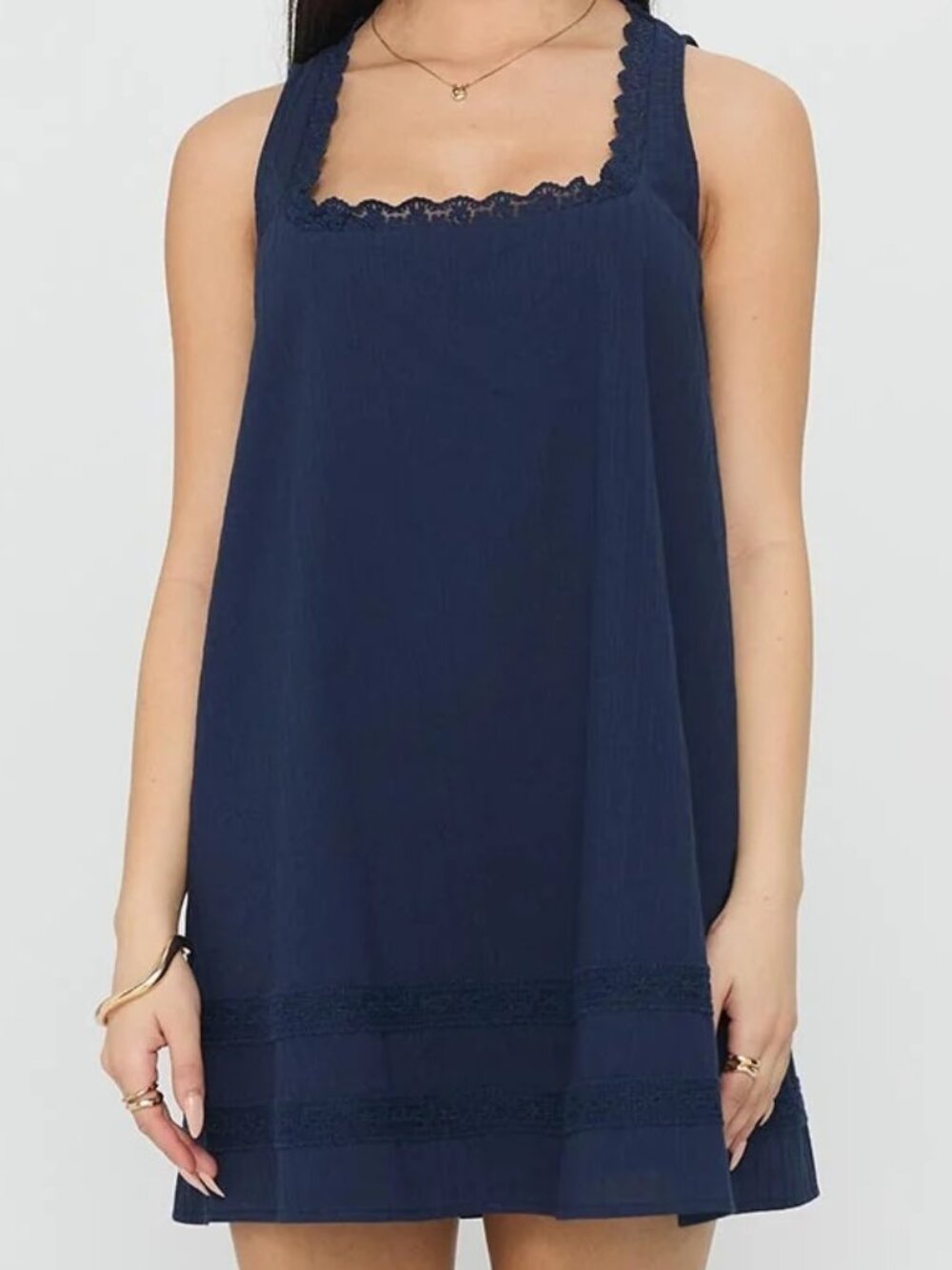 Princess Polly Alanah Mini Dress Navy 8
